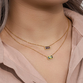 Gold Plated Chain Women Necklace