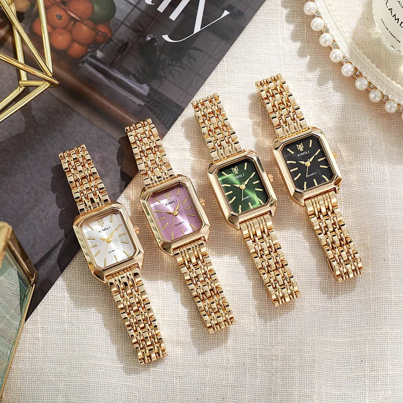 Luxury Women Watches Fashion Rectangle