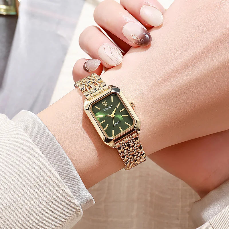 Luxury Women Watches Fashion Rectangle