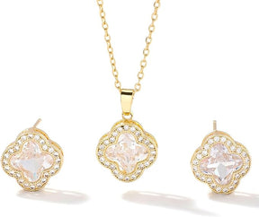 5 Pcs Gold Plated Chain Women Necklace